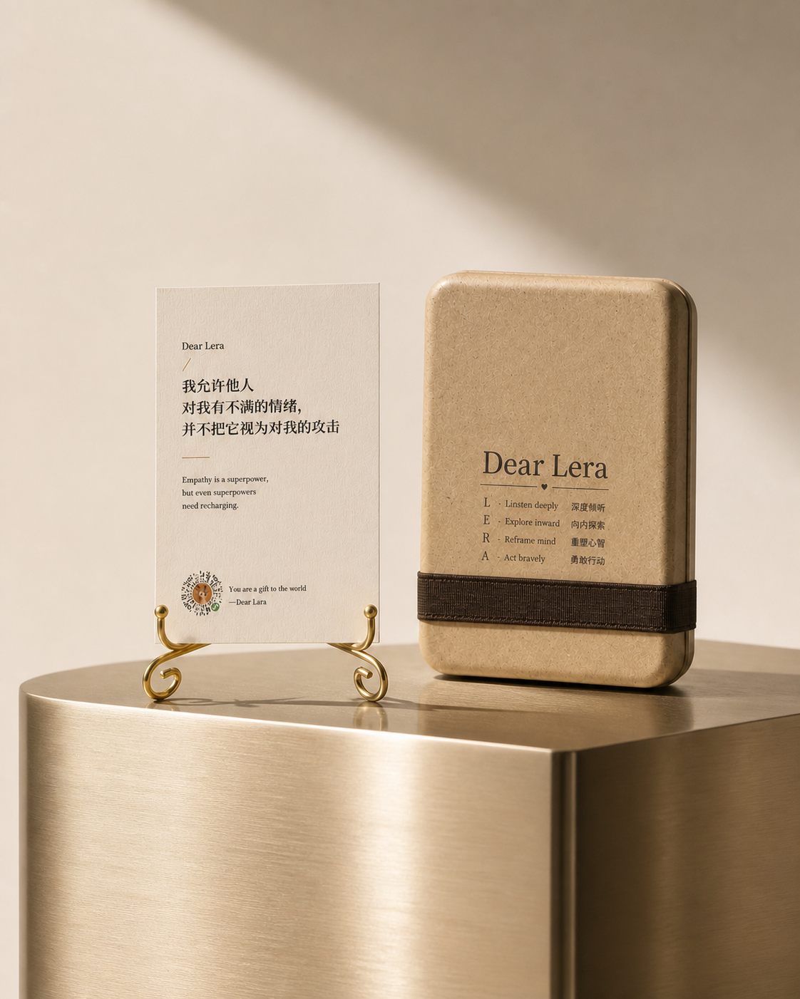 Dear Lera 心锚卡与金属支架